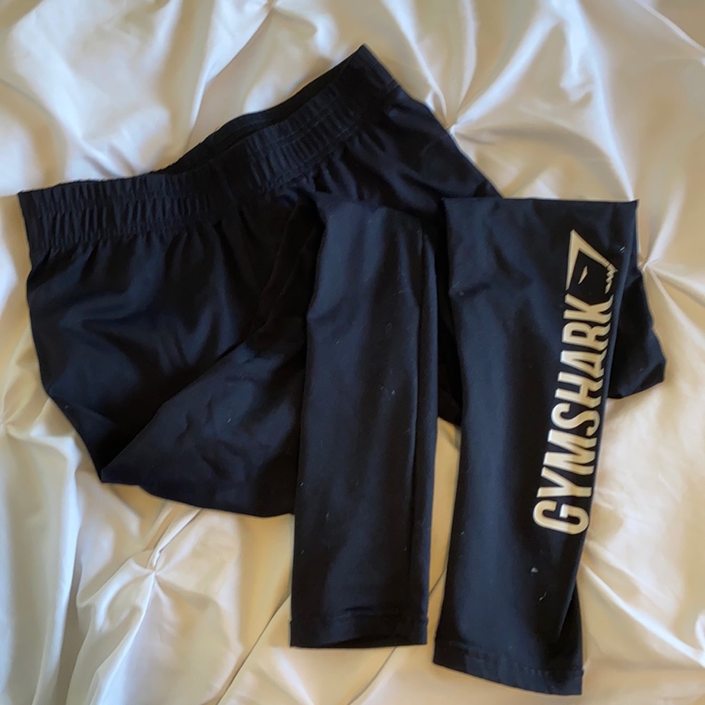 Gymshark legging with sweatpants waist band medium